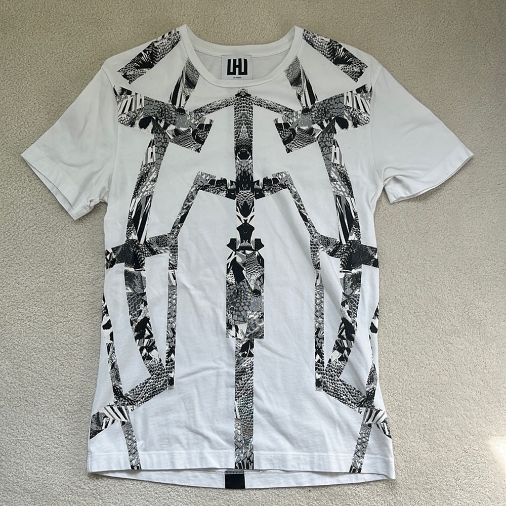 Les Hommes Urban white T-Shirt US/CND size M